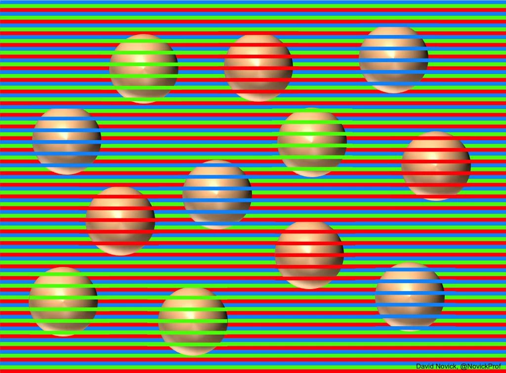 The confetti illusion