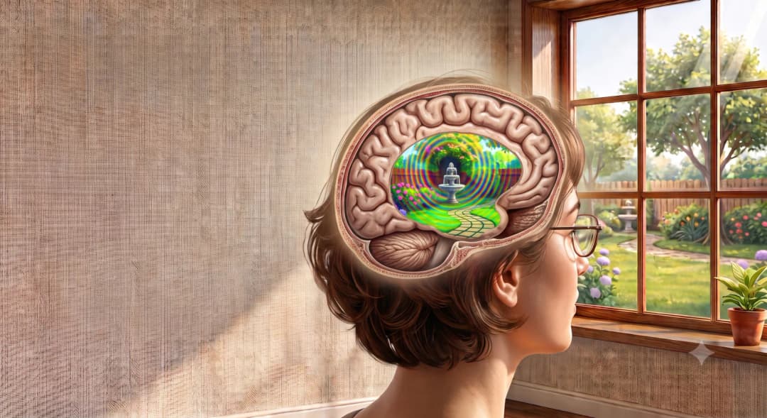 Woman on a low dose of DMT